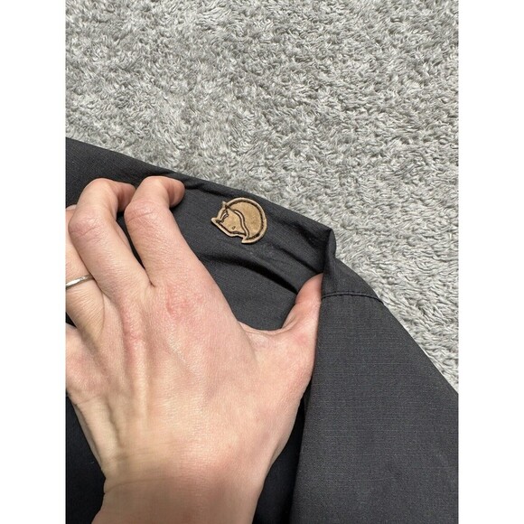FjallRaven Jacket‎ Womens XS Abisko Trekking Lite G-1000 Grey Black Full Zip - Picture 6 of 14